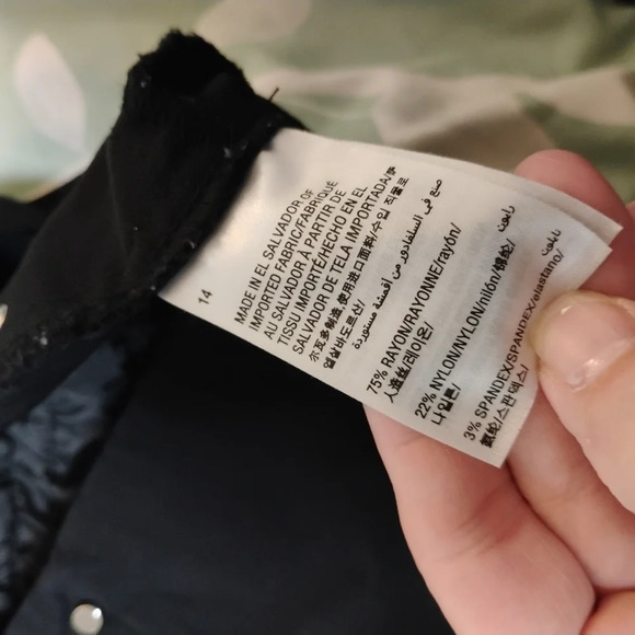 Alfani Classic Black Straight Leg Pants - Picture 6 of 11